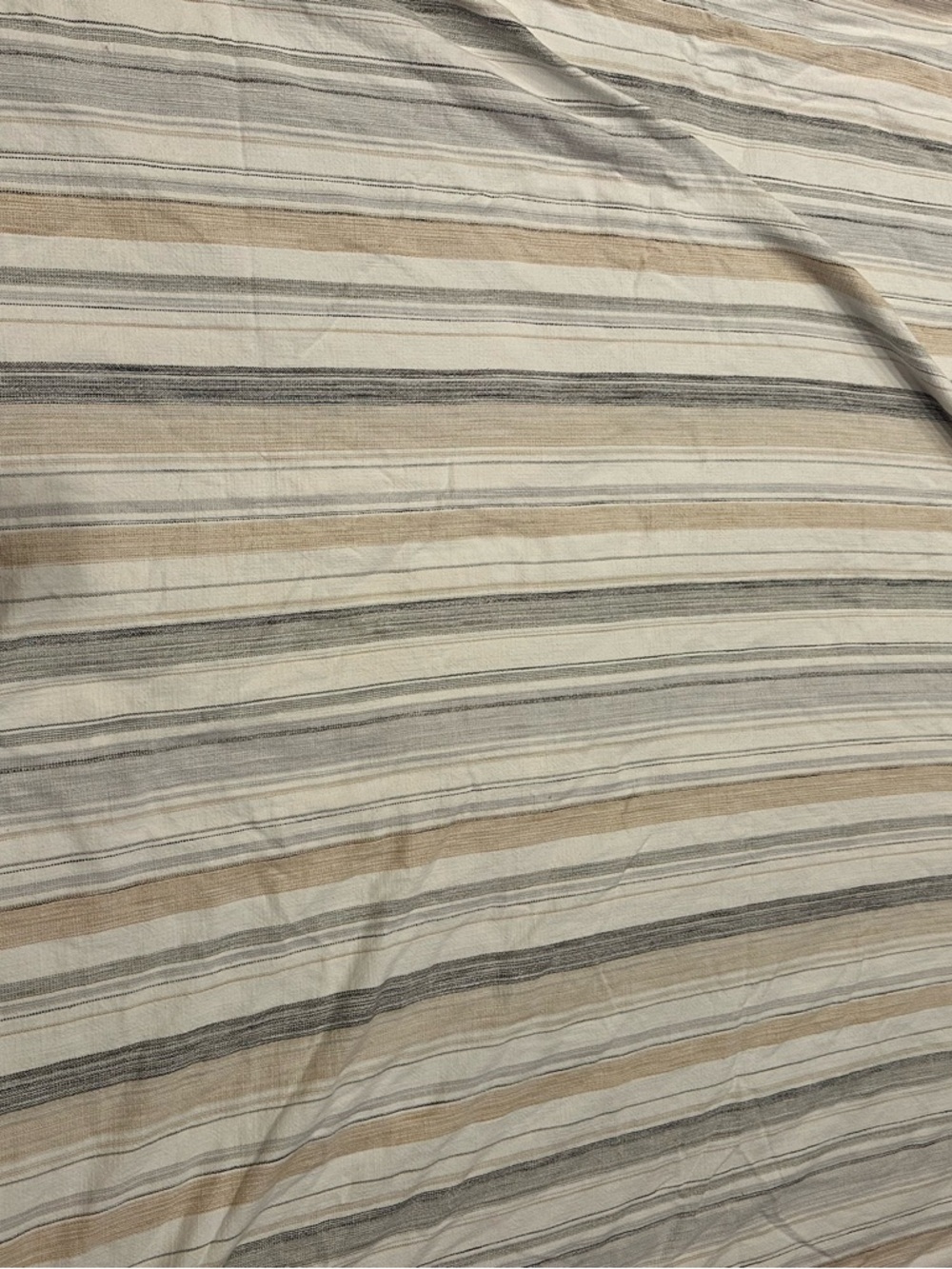Pottery Barn Clayton Striped Duvet Cover & Matching Shams - Picture 6 of 10